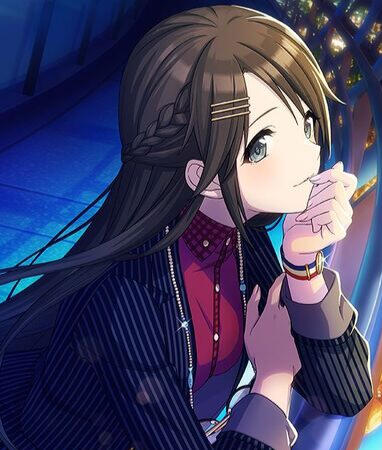 One of Yuika Mitsumine's many appearances in the game iDOLM@STER: Shiny Colors