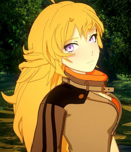 Yang Xiao Long, one of the main characters of the western animation, RWBY
